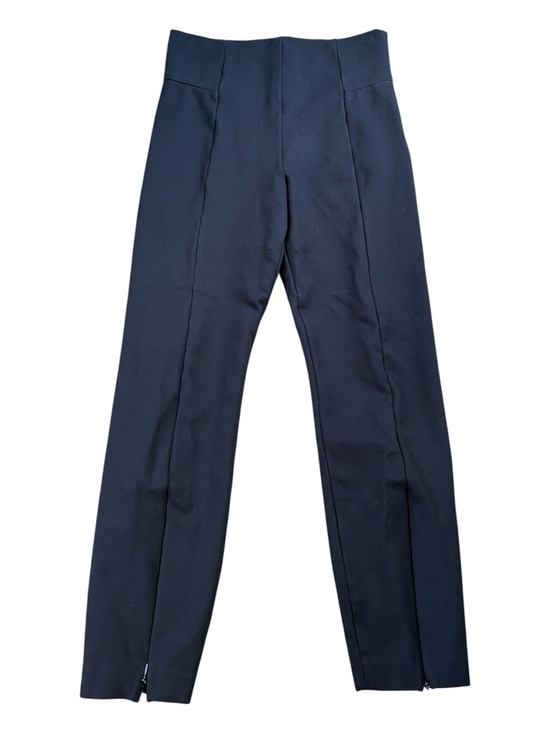 Good American Pants - Good American Black Ponte Boss Leggings with Zipper Front Ankles.  Size 3